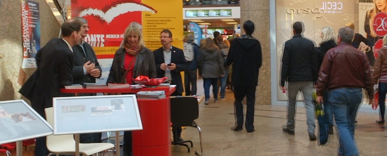 Teilnahme am Stiftertag 2014 in Schwerin